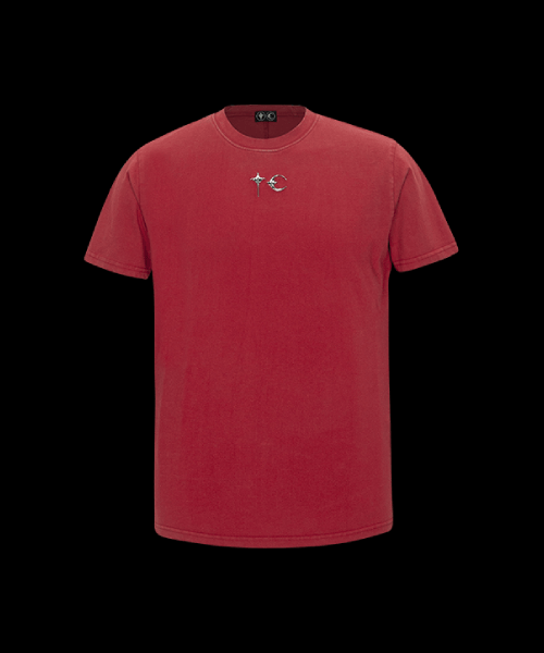 MUSINSA | THUG CLUB Back T slim - RED