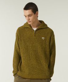 BASIC HALF ZIP-UP KNIT [2 COLOR]