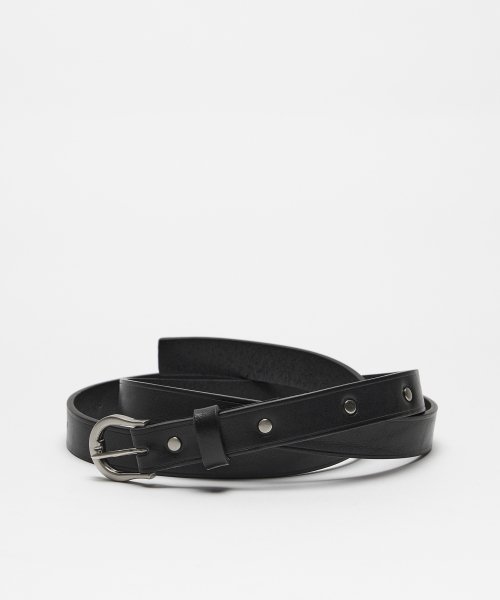 [유스] Long Leather Belt (M) - Black YHBCFWMLAC001BK 