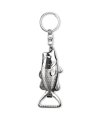 Y.E.S Fish Opener Keyring Silver