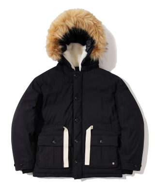 예일(YALE) PRIMALOFT CORDURA EXPEDITION HEAVY PARKA BLACK 상품 이미지