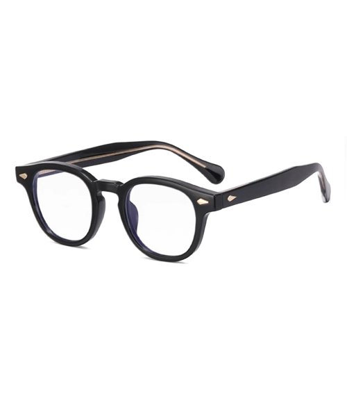 Black and gold store rimmed glasses