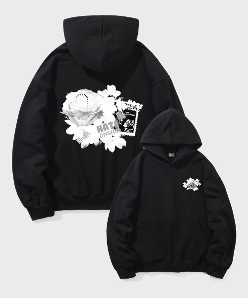 EL оверсайз худи гранж Black