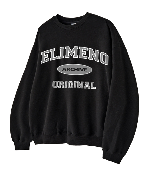 Оверсайз свитшот EL Original BLACK