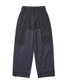 WIDE TAIL POCKET PANTS / NAVY