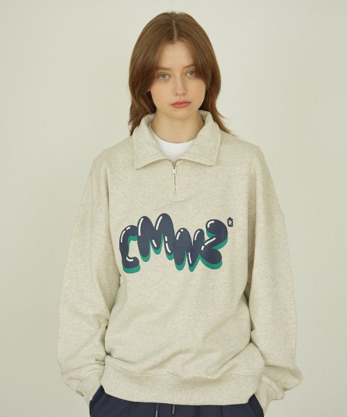 CMNZ HALF ZIPUP SWEATSHIRTS [3 COLOR]