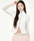OFFICIAL RAW ZIPUP JACKET (IVORY)