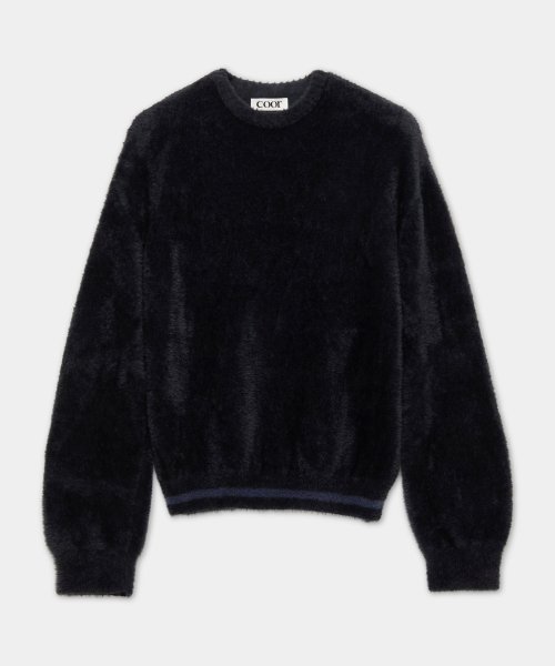 Shaggy black clearance sweater