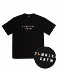 아키클래식 X 갬블러크루 콜라보 오버핏 티셔츠 블랙