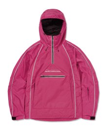 TRACK PULLOVER JACKET CHERRY