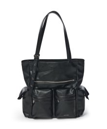 포켓 쇼퍼백 pocket shopper bag L nappa black