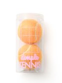 딤플(DIMPLE) 컬러 연습용 테니스볼 2구 오렌지