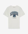 남성 폭스 헤드 프린트 반소매 티셔츠 - 화이트 / LM00112KJ0035P100