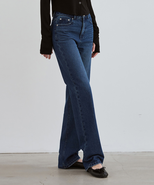 Джинсы slim straight [BLUE]