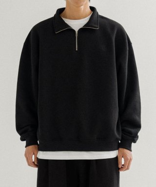 half zip up - MUSINSA