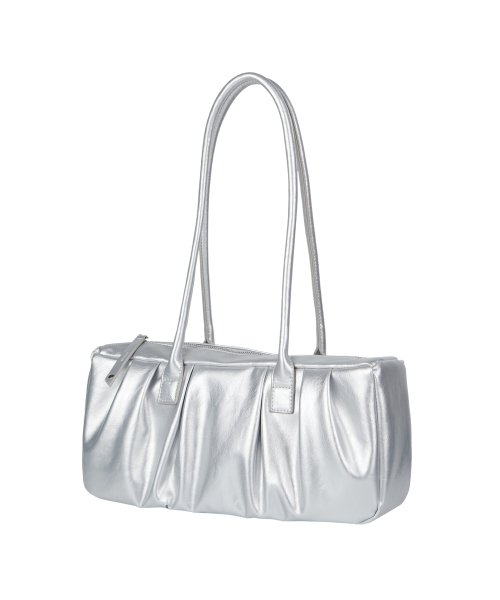 CROISSANT SHOULDER BAG [SILVER]