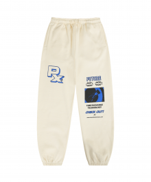 PX Check Out Sweatpants_Cream