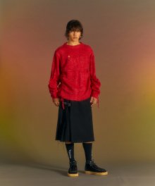 콜바인 크루넥 스웨터 atb1015m(RED)