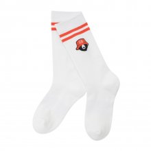 Jacquard Logo Stripe Socks (for women) _G6LAX23071ORX