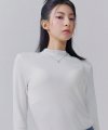 여성 베이직 반넥 티셔츠-CFZG5152C01
