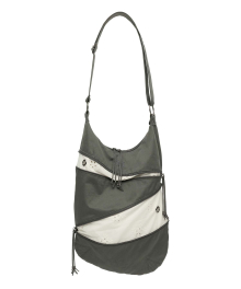 Expandable Hobo Bag D.Gray