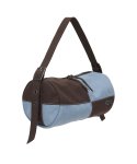 스컬프터(SCULPTOR) Color Block Mini Duffle Bag Blue/Brown