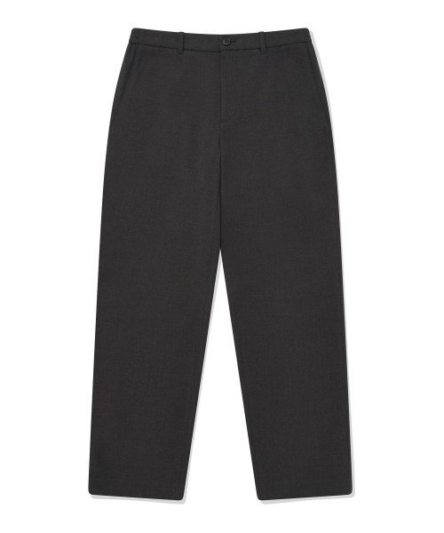 Брюки слаксы Slim Straight Charcoal