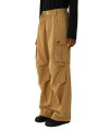 Needlepoint tuck chino pants [beige]