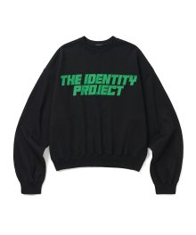IDENTITY appliqué sweatshirts [black]
