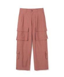 sphere cargo trouser coral red