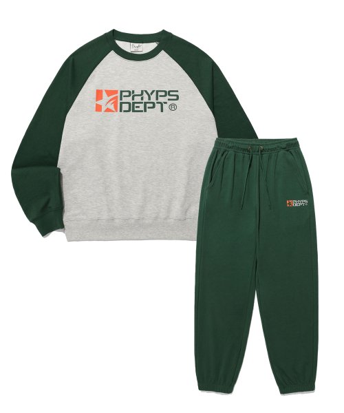 Домашняя одежда реглан Stardust Deep Green
