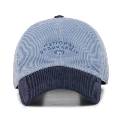 K233KHA030 코듀로이배색캡 L/BLUE