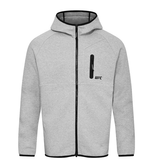 Худи на молнии UFC Easy Guard Regular Fit Melange Gray U4HDU3311MG