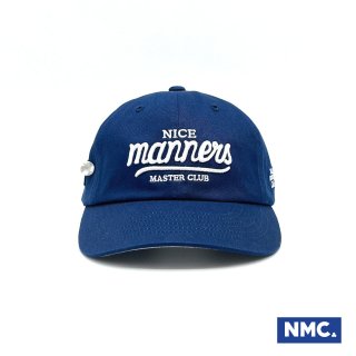 나이스 매너스 클럽(NICE MANNERS CLUB) NMC 마스터클럽 볼캡 네이비