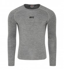 UFC 프로 머슬핏 긴팔 티셔츠 멜란지그레이 U4LSU3103MG