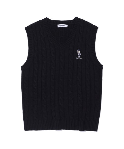Вязаный жилет Dotty BLACK (MO5SU507-076)