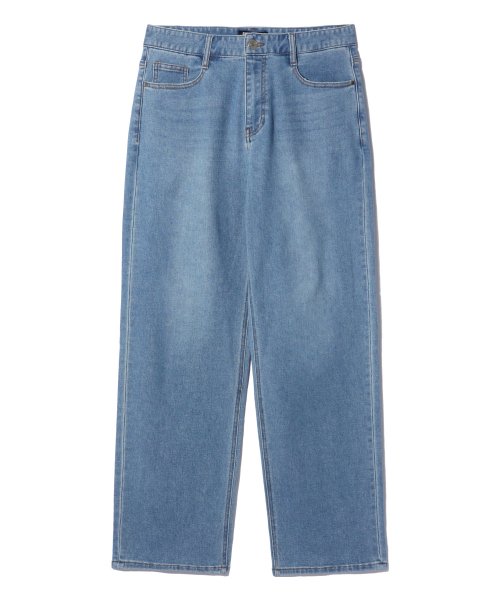 Широкие джинсы LIGHT INDIGO (LO6DU164-062)