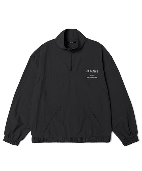 Мужской полуспортивный топ на молнии (BLACK) (HZ8LT03-39)