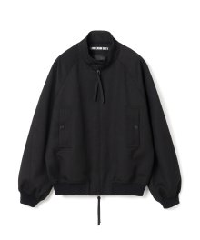 wool blend g9 jacket black