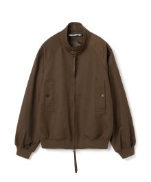 wool blend g9 jacket brown