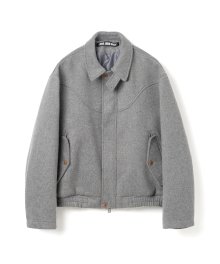 western drizzler jacket light grey