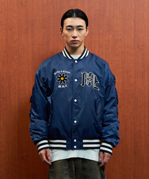 Бомбер New Modern Varsity_NAVY