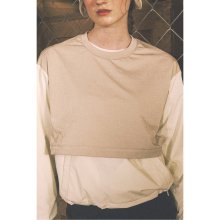 Double Layered Woven Sweatshirt (for Women)_G5TAW23521IVX