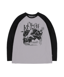 [NK] Pitchy Raglan Longsleeve (Black)_K23ZB200