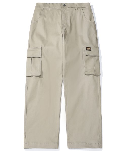 Свободные брюки с мультикарманами M-LABEL CP Heritage Beige