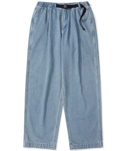 Свободные джинсы с ремнем M-LABEL LOOSE-FIT DENIM BELTED PANTS Light Jean