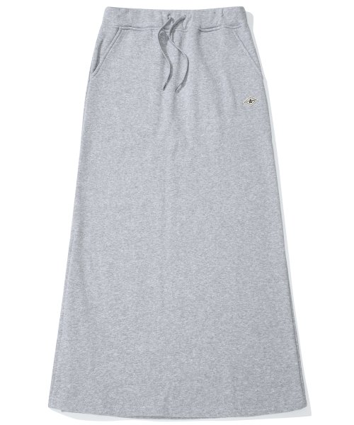 1754 CROWN FLEECE LONG SKIRT M그레이