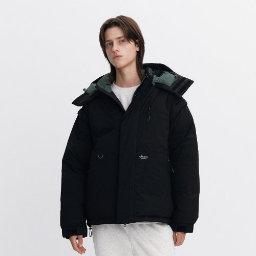 Гусиный пуховик CBR Scalpel Detachable 7012 Black