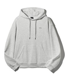 BASIC LOGO HOODIE (OATMEAL GREY) [LRSFCTH719M]