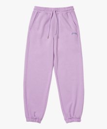 OVER FIT SMALL LOGO JOGGER-LIGHT PURPLE